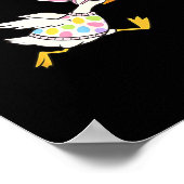 Gaat Pasen vreemd maken Funny Easter Goose Poster (Hoek)