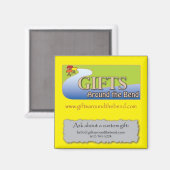 GAB-Zazzle-Magnet Magneet (Voorkant / Achterkant)