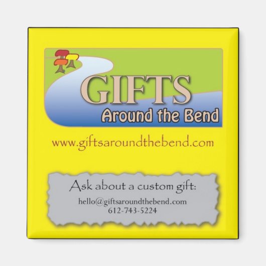 GAB-Zazzle-Magnet Magneet (Voorkant)