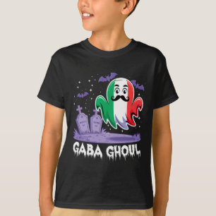 Gaba Ghoul Italië Ghost Deli Vlees Spooky Italiaan T-shirt