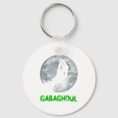 Gabaghoul Funny Hand Moon Bigfoot Santa Christmas  Sleutelhanger (Voorkant)