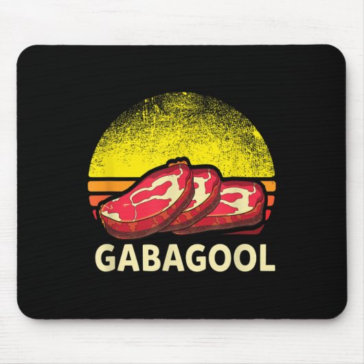 Gabagool Cacola Meat Lover New Jersey Italian Gift Muismat (Voorkant)