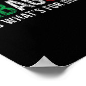 Gabagool Cacola Meat Lover New Jersey Italian Gift Poster (Hoek)