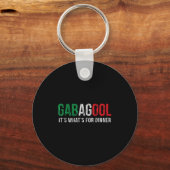 Gabagool Cacola Meat Lover New Jersey Italian Gift Sleutelhanger (Voorkant)