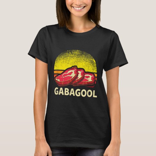 Gabagool Cacola Meat Lover New Jersey Italian Gift T-shirt (Voorkant)