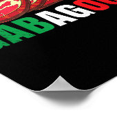 Gabagool Cacola Meat New Jersey Italian Pride Gift Poster (Hoek)