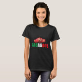 Gabagool Cacola Meat New Jersey Italian Pride Gift T-shirt (Voorkant volledig)
