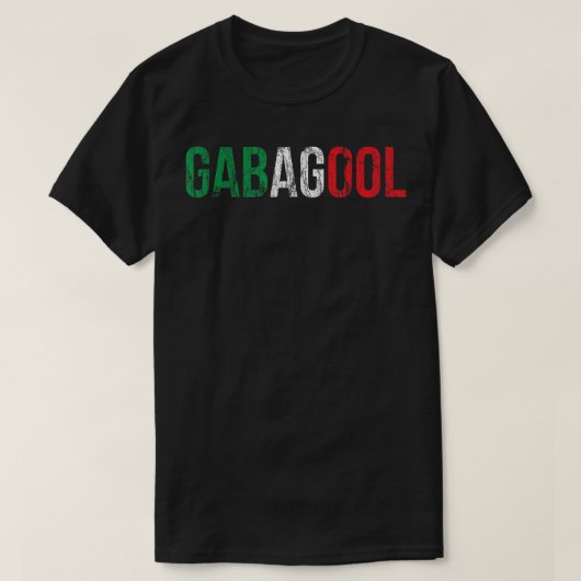 Gabagool Capicola Vat New Jersey Italiaanse Pride  T-shirt (Design voorkant)