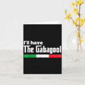 Gabagool Italy For Italians Cacola Nj New Jersey Kaart (Gele Bloem)