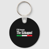 Gabagool Italy For Italians Cacola Nj New Jersey  Sleutelhanger (Voorkant)