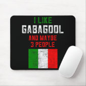 Gabagool Shirt Men New Jersey Meat Lover Italian C Muismat (Met muis)