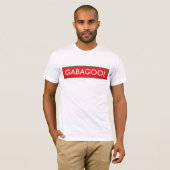 Gabagool T-shirt (Voorkant volledig)