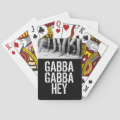 Gabba Gabba Hey Speelkaarten (Achterkant)
