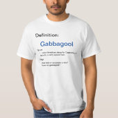 Gabbagool T-shirt (Voorkant)