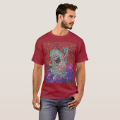 Gabbie de Geest Rood Mozaïek T-shirt (Voorkant volledig)