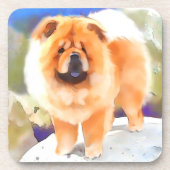 GABBY heARTdog chow Onderzetter (Voorkant)