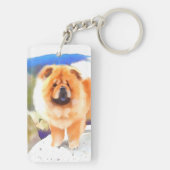 GABBY heARTdog chow Sleutelhanger (achterkant)