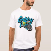 Gabby houdt van tennis t-shirt (Voorkant)