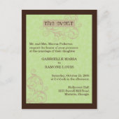 Gabby Invitation Uitnodiging Briefkaart (Voorkant)