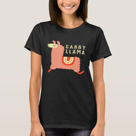Gabby Llama T-shirt (Voorkant)