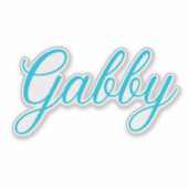 Gabby Sticker (Voorkant)
