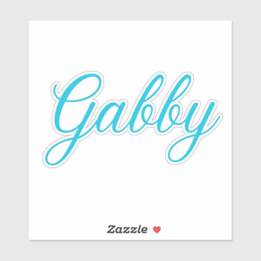 Gabby Sticker (Vel)