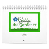 Gabby the Gardener 2021 Calendar Kalender (Hoes)