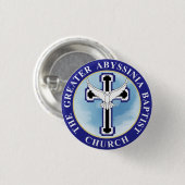 GABC Lapel Pin Ronde Button 3,2 Cm (Voorkant /achterkant)