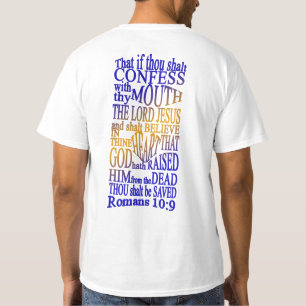 GABC WiM Romans 10:9 T 3 T-shirt