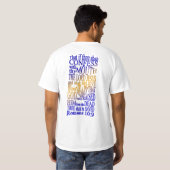 GABC WiM Romans 10:9 T 3 T-shirt (Achterkant volledig)