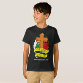 GABC WiM Romans 10:9 T zwart 1 T-shirt (Voorkant volledig)
