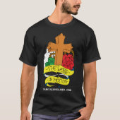 GABC WiM Romans 10:9 T zwart 2 T-shirt (Voorkant)