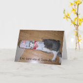 Gabe bij Personaliseerbare Spel - Kaart (Gele Bloem)