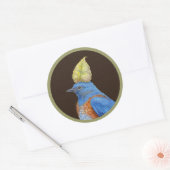 Gabe de westerne bluebird sticker (Envelop)