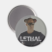 Gabe is Lethal (magneet) Magneet (Voorkant / Achterkant)