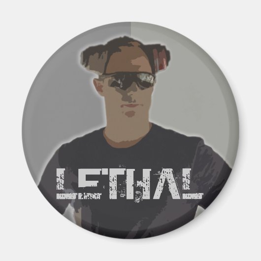 Gabe is Lethal (magneet) Magneet (Voorkant)