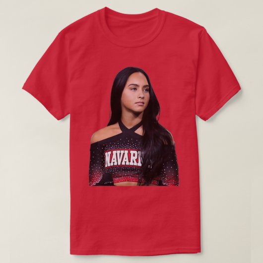 Gabi Butler uit Navarro Cheer T-shirt (Design voorkant)