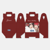 Gable Box 1 Burg (Winter Red 2) RFPMDesigns ©️2024 Bedankdoosjes (Ongevouwen)