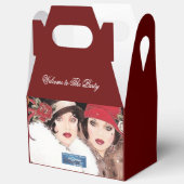 Gable Box 1 Burg (Winter Red 2) RFPMDesigns ©️2024 Bedankdoosjes (Open)