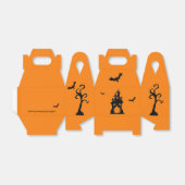 Gable Box - Halloween Haunted House Bedankdoosjes (Uitgevouwen)