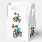 Gable Favor Box ABC's Bedankdoosjes (Geopend)