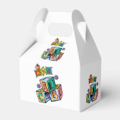 Gable Favor Box ABC's Bedankdoosjes (Voorkant Zijde)