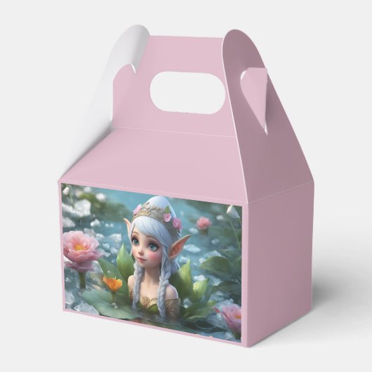 Gable Favor Box Bedankdoosjes (Voorkant Zijde)