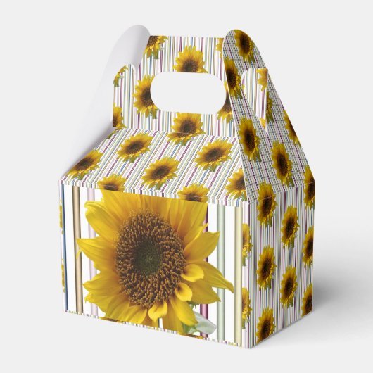 Gable Favor Box Bedankdoosjes (Achterkant)