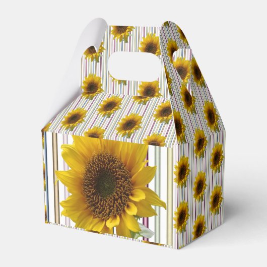 Gable Favor Box Bedankdoosjes (Voorkant Zijde)