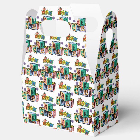 Gable Favor Box Bedankdoosjes (Geopend)