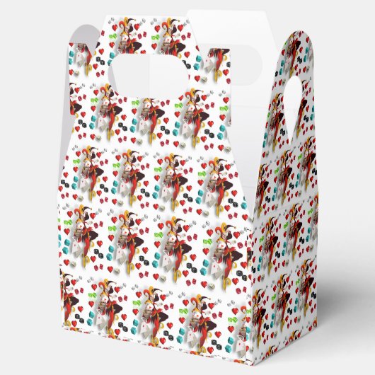 Gable Favor Box Bedankdoosjes (Geopend)