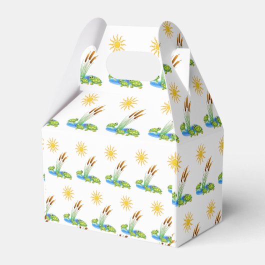 Gable Favor Box Bedankdoosjes (Achterkant)