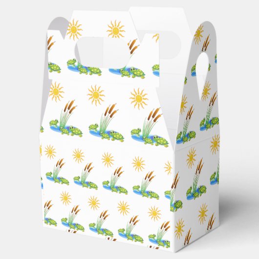 Gable Favor Box Bedankdoosjes (Geopend)