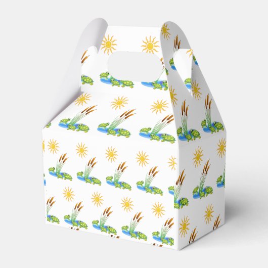 Gable Favor Box Bedankdoosjes (Voorkant Zijde)